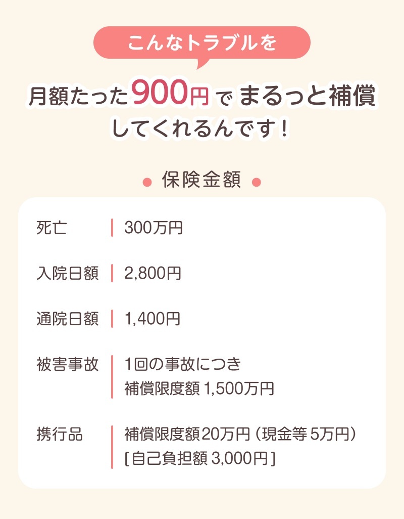 Super Value Plus ケガと持ち物の保険（女性限定プラン） | クレディ